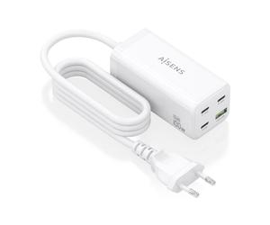 Cargador Sobremesa AISENS ASCH-100W4P053-W 100W 3xUSB-C PD3.0 QC5.0 1xUSB-A QC3.0 Blanco