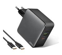 Cargador USB C+A de 100W, compatibile con 2 puertos C+A GaN y MacBook Pro de 16, 15, 14 y 13 pulgadas, MacBook Air/Pro, iPhone 15/Pro/14/Pro, Galaxy S23 y Note 20.