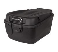 M-WAVE Cargo-Box/Topcase, Plastic, Black, for Mounting On Rearcarrier, Volume 18 L