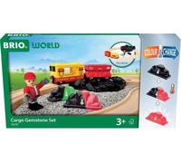 CARGO GEMSTONE SET pietre preziose CARGO gemme BRIO world TRENINO treno FERROVIA