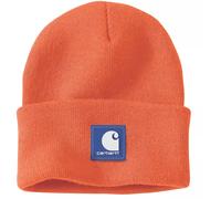 Carharrt Rubber Patch Watch Beanie, arancione