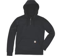 Carhart Paxton Quilted Quarter Zip Felpa femminile, nero, Taglia L
