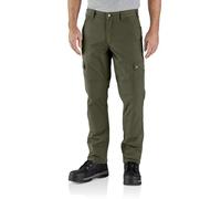 Carhartt Ripstop-Fleece, pantaloni cargo W42/L32 male Verde Scuro (G72)