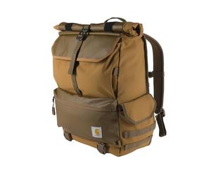 Carhartt 40l Nylon Roll Top Backpack, Heavy-duty Water-resistant Material W/ 17" Laptop Sleeve Zaino Unisex - Adulto (Pacco da 1)