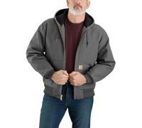 Carhartt Active Jac J140 - Giacca da uomo con imbottitura in flanella, Ghiaia, M