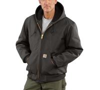 Carhartt Active Jac J140 - Giacca da uomo con imbottitura in flanella, Ghiaia, Small
