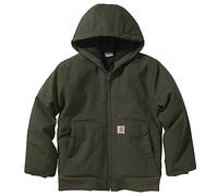 Carhartt Active Jac Jacke mit Reißverschluss und Kapuze, Isoliert Giacca isolata con Zip e Cappuccio Bambini e Ragazzi