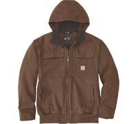 Carhartt Full Swing Washed, giacca in tessuto S male Marrone Scuro