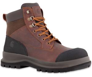 Carhartt Arbeitscarpe Detroit 6 Stivale Marrone Scuro EUR 43