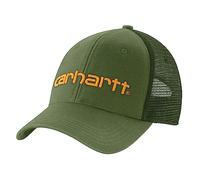Carhartt, Berretto da uomo con logo e parte posteriore in tessuto a rete, Taglia unica