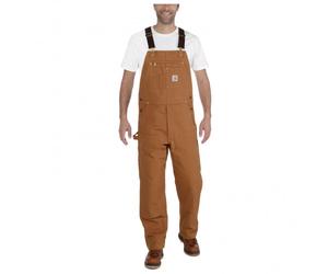 Carhartt - Bib Overall - Pantaloni tempo libero 42 - Length: 32 marrone