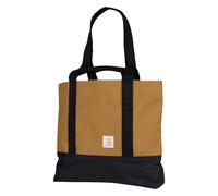 Carhartt Borsa tote classica aperta verticale unisex, materiale idrorepellente durevole con tracolla e mano, 18L US, Marrone Carhartt, 18L US
