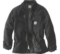 Carhartt Loose Fit Firm Duck Insulated Traditional 3 Warmest Cappotto, nero, taglia M per maschi