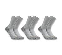 Carhartt, Calzini bassi, media pesantezza, Force®, 3 paia Uomo, Antracite, L