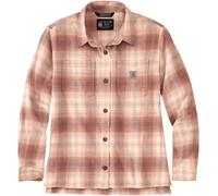 Carhartt Camicia da donna in flanella di peso medio L/S a quadri Stucco XL