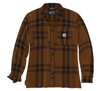 Carhartt Rugged Flex Flannel, camicia donna XS female Marrone/Nero