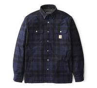 Carhartt Camicia da uomo in flanella foderata in sherpa Jac, Navy, M