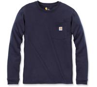 Carhartt Workwear Camicia donna manica lunga con taschino Blu scuro S