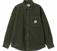 Carhartt - Camicia in velluto - L/S Flint Shirt Opuntia per Uomo - Taglia M - Verde