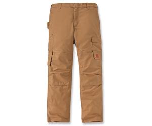 Carhartt Canvas Boise Multi-Cargo Dungaree Pantaloni, marrone, Taglia 30/34