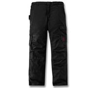 Carhartt Canvas Boise Multi-Cargo Dungaree Pantaloni, nero, Taglia 38/30
