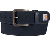 Carhartt - Cinture da uomo in tela, robuste, stile casual, nero, 38