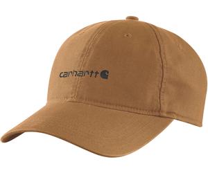 Carhartt Canvas Embroidered Graphic Cappellino da donna, marrone per donne