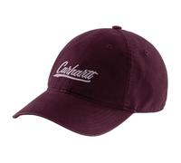 Carhartt Canvas Script Graphic cap Cappellino, Blackberry, Etichettalia Unica Unisex-Adulto