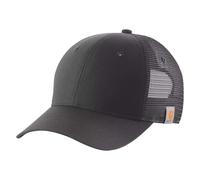 Carhartt Canvas Mesh Back cap Coperchio, Nero, Taglia Unica Unisex-Adulto