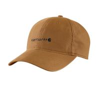 Carhartt Canvas Embroidered Graphic Cappellino da donna, marrone per donne