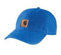 Carhartt Cappello da Uomo in Tela Closeout, Blue Glow, Taglia Unica