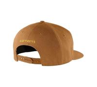 Carhartt, Cappello Firm Duck con visiera piatta Unisex, Carhartt® Brown, OFA