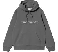Carhartt - Cappuccio - Hooded Carhartt Sweat Ash Heather / Rondo per Uomo in Cotone - Taglia L - Grigio