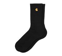 Carhartt Chase Socks I029421 Black CALZINO Spugna