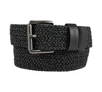 Carhartt Cintura da uomo, robusto cavo flessibile in nylon intrecciato (nero), XL
