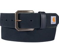 Carhartt Cintura da uomo in tela robusta stile casual nera 36