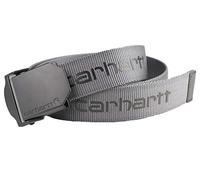 Carhartt Cintura Regolabile Webbing Belt Uomo, Grigio (Acciaio), L