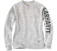 Carhartt Clarksburg Crewneck, pullover donna L male Grigio Chiaro