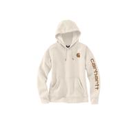 Carhartt Iconic Clarksburg Logo Hoodie Beige M
