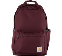 Carhartt Classic Daypack 21L, zaino male Rosso Scuro