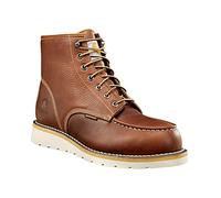 Carhartt CMW6275 Men's 6-Inch Waterproof Tan Wedge Boot Steel Toe Work, 10.5 M US