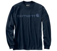 Carhartt - Core Logo L/S - Maglia a manica lunga XL blu
