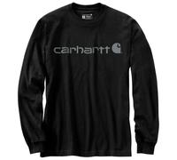 Carhartt - Core Logo L/S - Maglia a manica lunga XXL nero