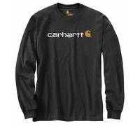 Carhartt Core logo M - maglia a maniche lunghe - uomo M Black man
