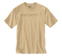 Carhartt - Core Logo S/S - T-shirt S beige