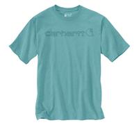 Carhartt - Core Logo S/S - T-shirt S turchese