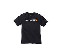 Carhartt Core Logo Relaxed Fit Short Sleeve T-shirt Nero S Uomo