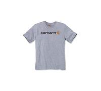 Carhartt Core Logo Relaxed Fit Short Sleeve T-shirt Grigio XS Uomo