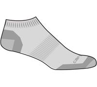 Carhartt Cotton Miscela di calzini a taglio basso 3 confezioni grigio EUR L