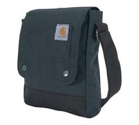 Carhartt Crossbody, Durable, Adjustable Shoulder Bag with Flap Over Snap Closure, Borsa Tracolla, Resistente, Regolabile, con Patta e Chiusura a Scatto Donna, Pietra Verde, Taglia Unica
